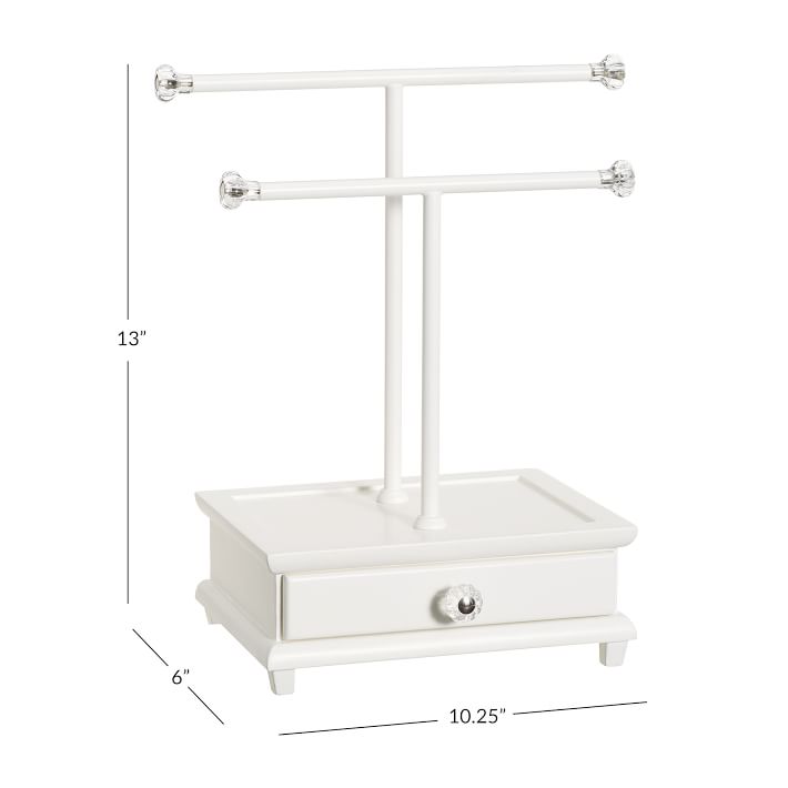 Double bar clearance jewelry stand