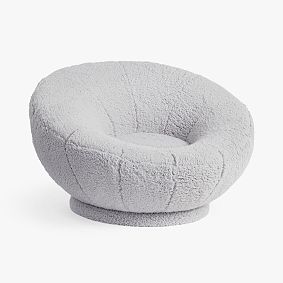 Kids sherpa best sale tulip chair