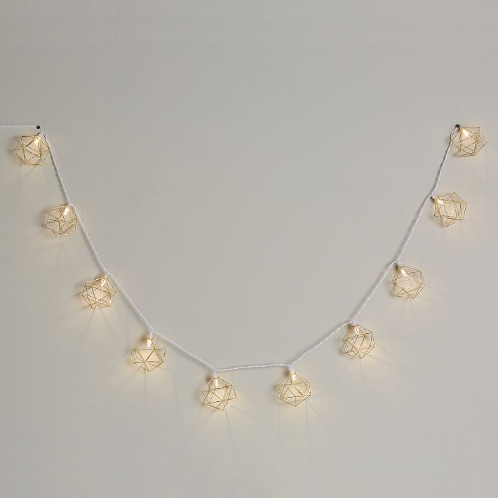 Geo String Lights | Pottery Barn Teen