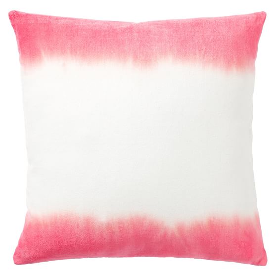 Dip Dye Monogram Pillow Covers Pottery Barn Teen