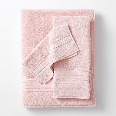 Organic Cotton Bath Towel in Sage/Chalk – The Primary Essentials