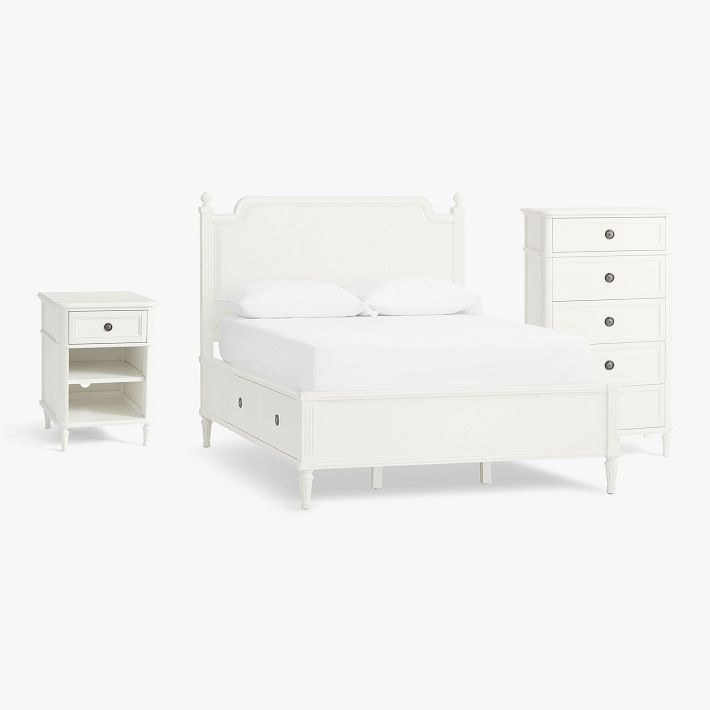 Colette Storage Bed, Nightstand &amp; 5-Drawer Dresser Set
