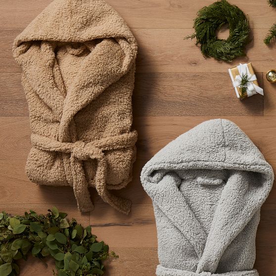 Cozy Sherpa Robe Pottery Barn Teen
