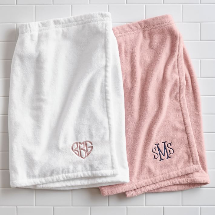 Williams Sonoma Classic Logo Kitchen Towels Pink Set of 4 New with