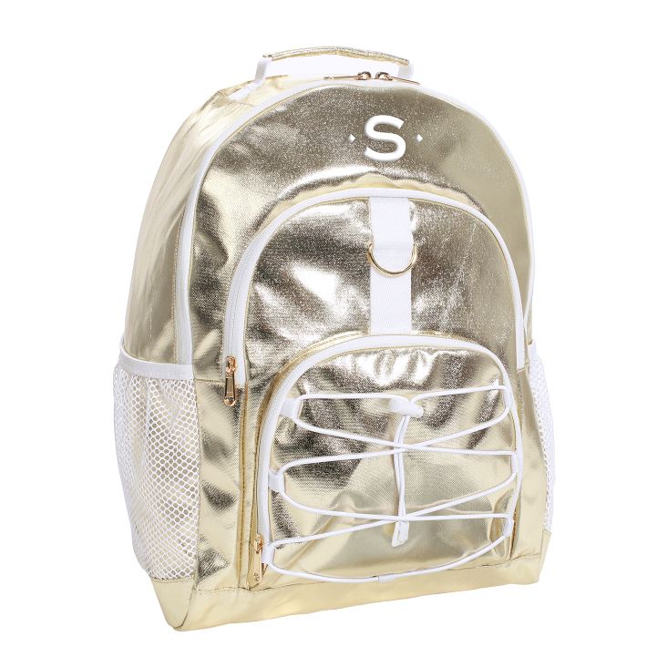 Gold bookbags outlet