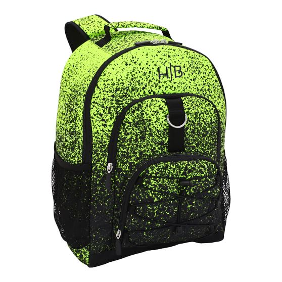 GearUp Spray Ombre Neon Yellow Backpacks Pottery Barn Teen