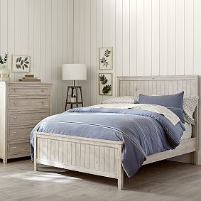 Beadboard 6-Drawer Wide Dresser