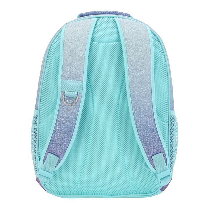 Gear-Up Purple/Pool Ombre Glitter Backpacks | Pottery Barn Teen