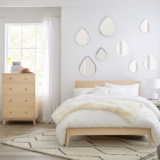 Keaton Bed & 4Drawer Dresser Set Pottery Barn Teen