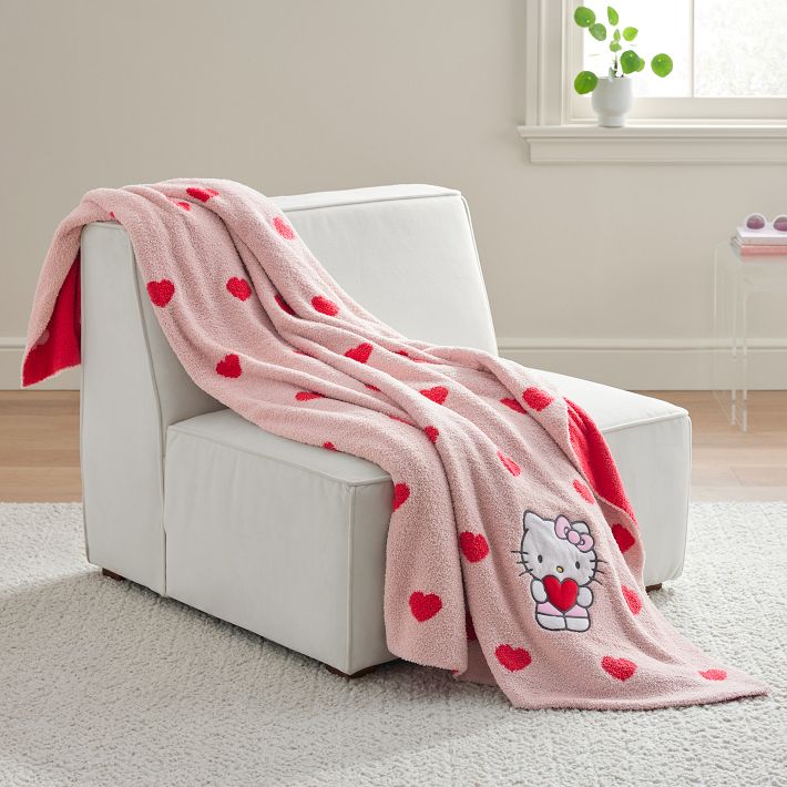 Heart Ultra Plush Throw Blanket Soft Printed Valentine's Day Home