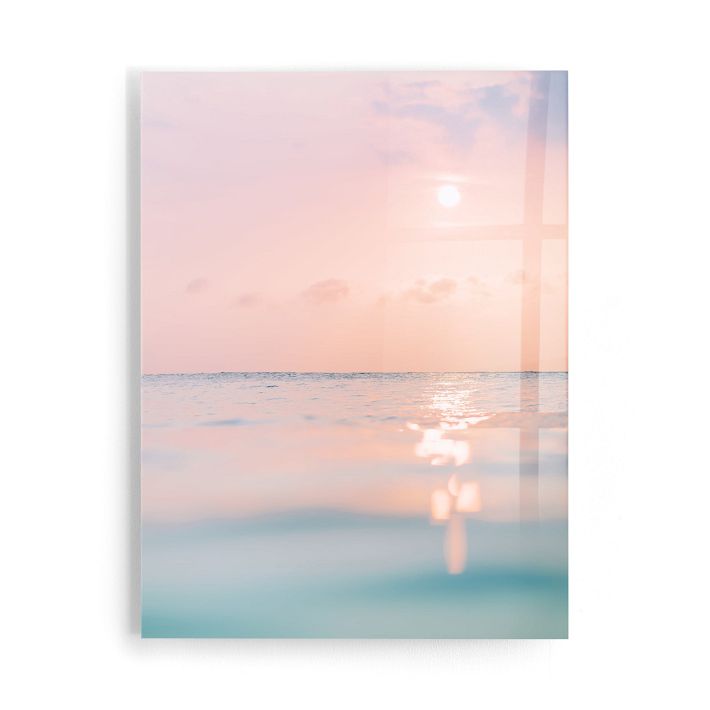 Minted® Sorbet Sea Modern Frameless Art Pottery Barn Teen