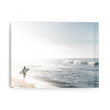 Minted® Surfer Girl Modern Frameless Art