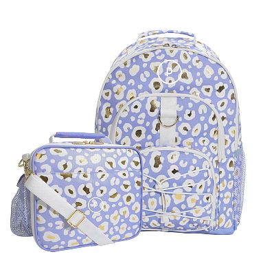 Mackenzie Lavender Floral Blooms Backpack & Lunch Bundle, Set of 3