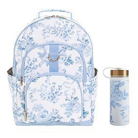 Rainbow Tie Dye Backpack & Slim Water Bottle Bundle, Pottery Barn Teen