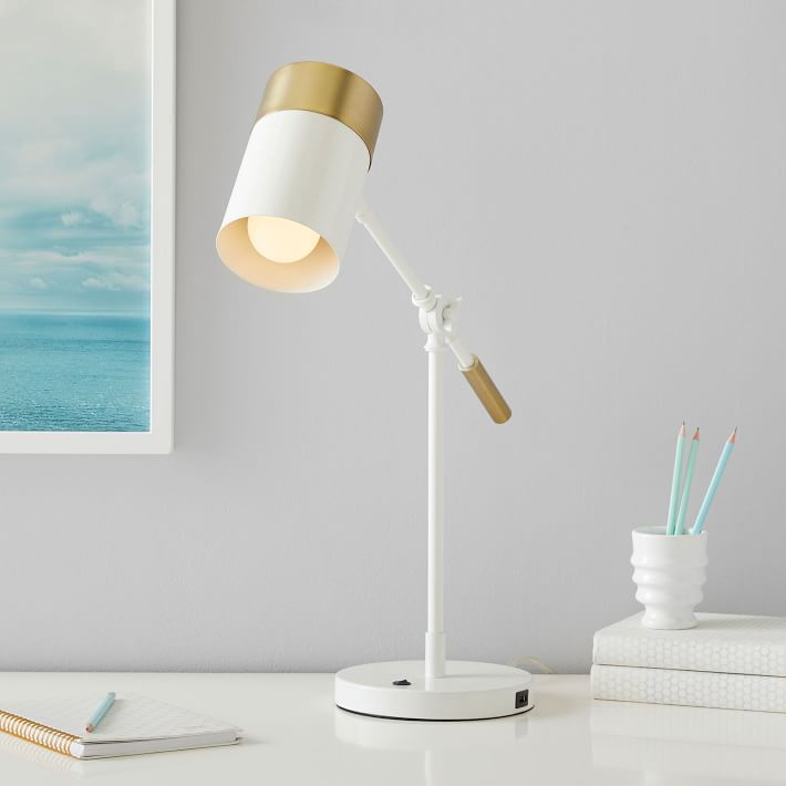 Emerson Task Lamp with USB