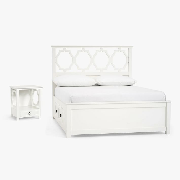 Evie Storage Bed &amp; Nightstand Set