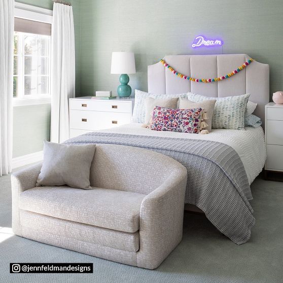 Ashton Sleeper Sofa (38") Teen Sofa Pottery Barn Teen