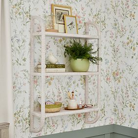 Alana Floral Wallpaper | Pottery Barn Teen