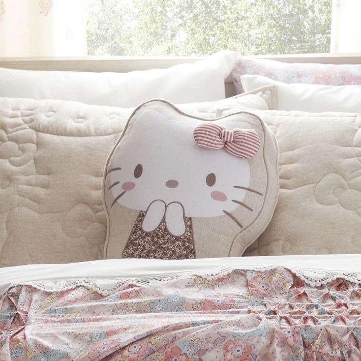 Hello Kitty® Heritage Pillow | Pottery Barn Teen
