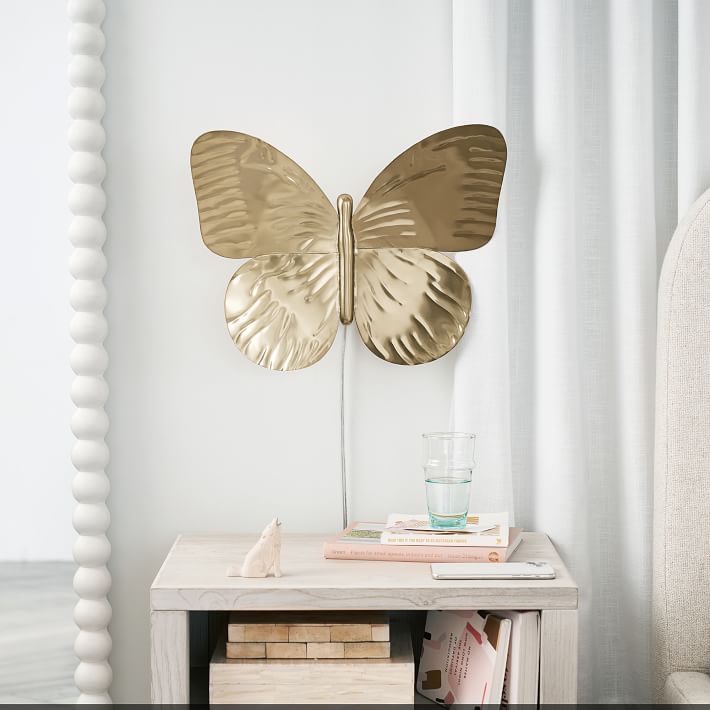 Butterfly Wall Sconce Pottery Barn Teen