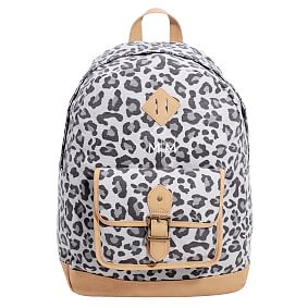 Northfield Black/White Leopard Large Backpack and Cold Pack Lunch ...