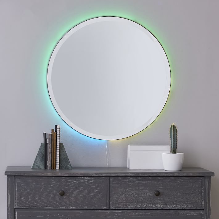 Ombre Ambient Backlit LED Mirror