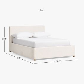 Jamie Upholstered Storage Bed | Pottery Barn Teen