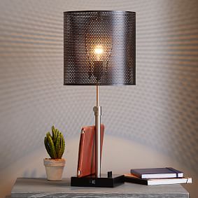 Perforated Metal Table Lamp