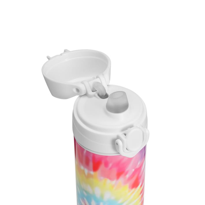 Mackenzie Aqua Rainbow Bright Tie-Dye Water Bottles