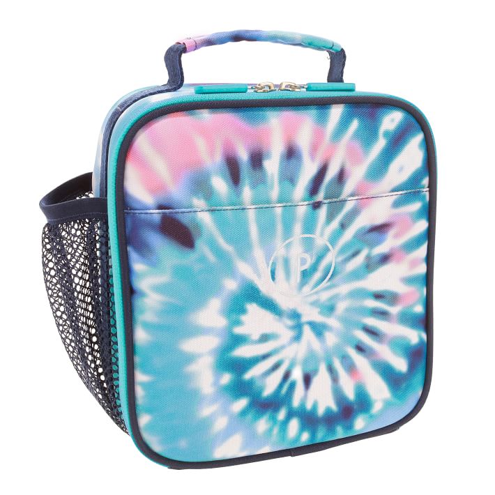 Kids Backpack and Lunch Box Set with a Bento Box (Pastel Tie  Dye)