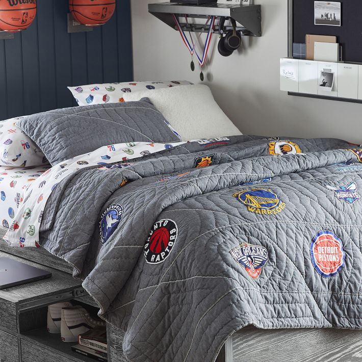 NBA All Teams Quilt Pottery Barn Teen