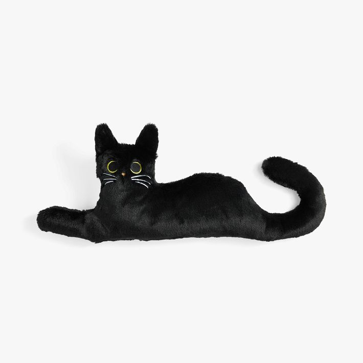 Black cat pillow sale