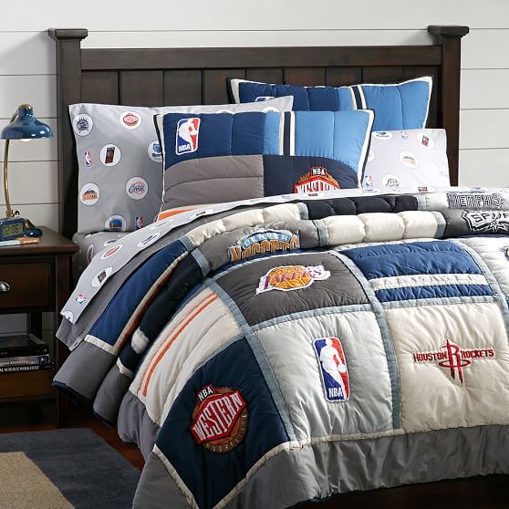 NBA Patchwork Quilt, Western Conference Pottery Barn Teen