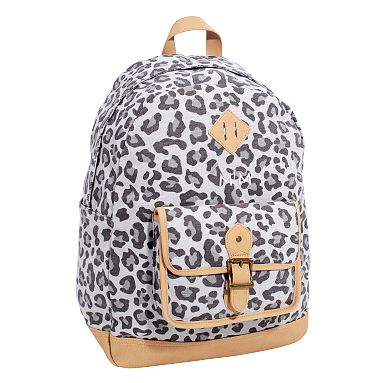 Girls leopard backpack sale