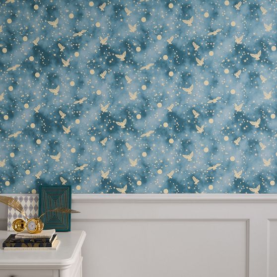 Harry Potter™ Enchanted Night Sky Wallpaper Pottery Barn Teen