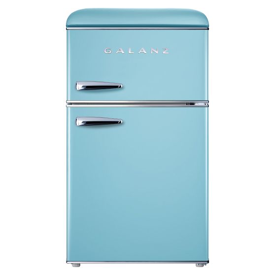 Galanz Mini Fridge with Freezer Pottery Barn Teen