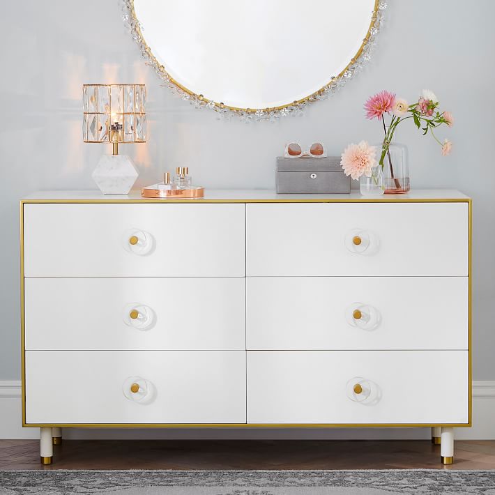 Ashlynn 6 online drawer double dresser