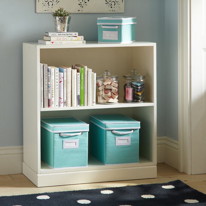 Stack Me Up Mini Fridge Storage & Cubby Bookcase Set