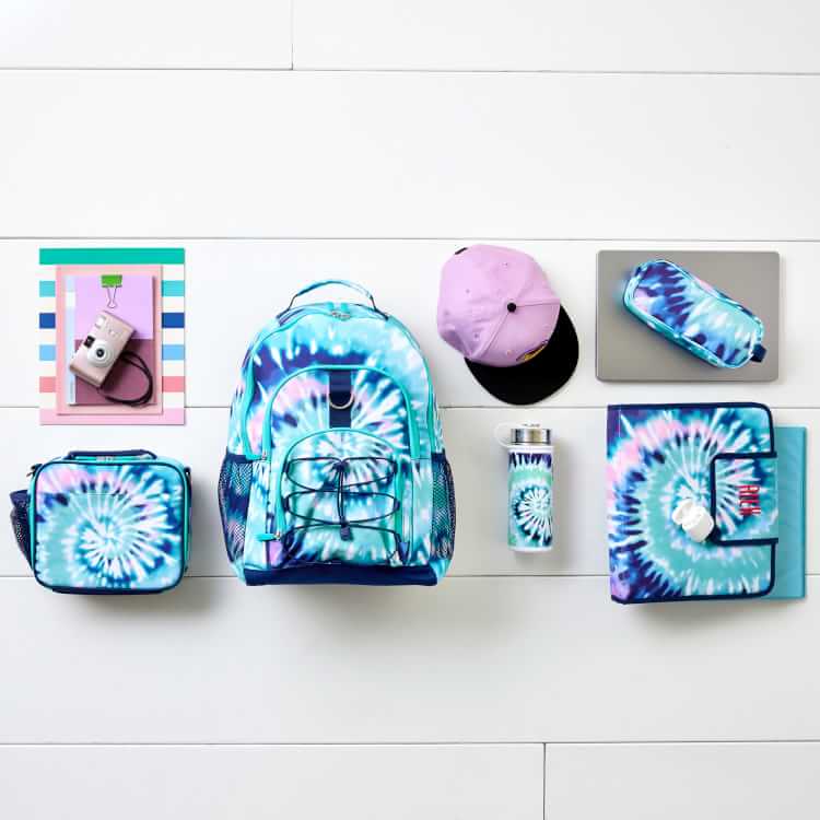 GearUp Oceana Spiral TieDye Backpacks Pottery Barn Teen