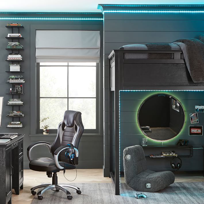 Ombre Ambient Backlit LED Mirror Pottery Barn Teen