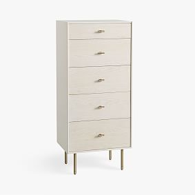 west elm x pbt Modernist 4-Drawer Tall Dresser with Jewelry Storage ...