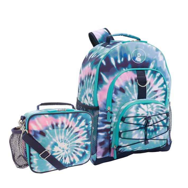 Oceana Tie-Dye Backpack &amp; Cold Pack Lunch Bundle