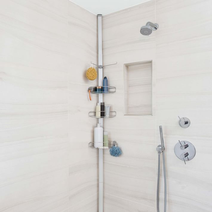 over door adjustable shower caddy - simplehuman