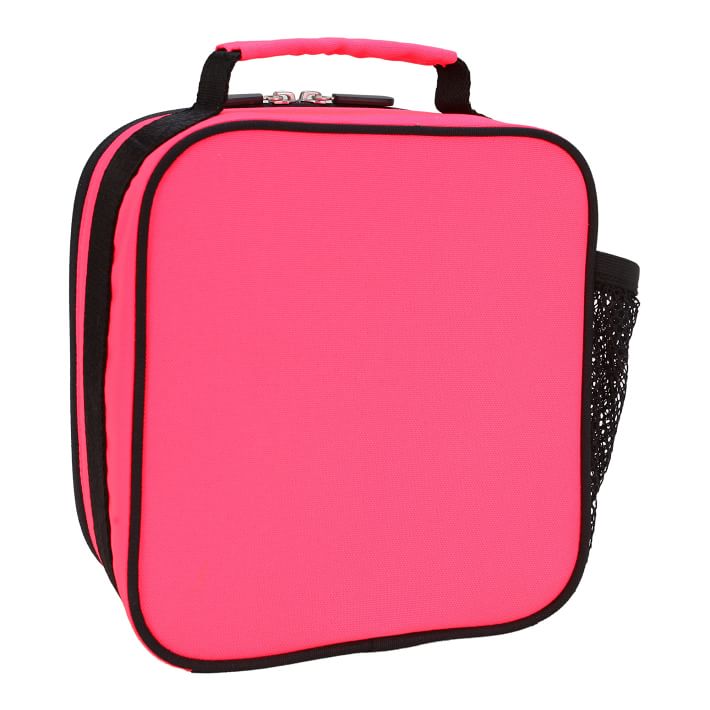 Gear-Up Neon Pink Solid Lunch Box