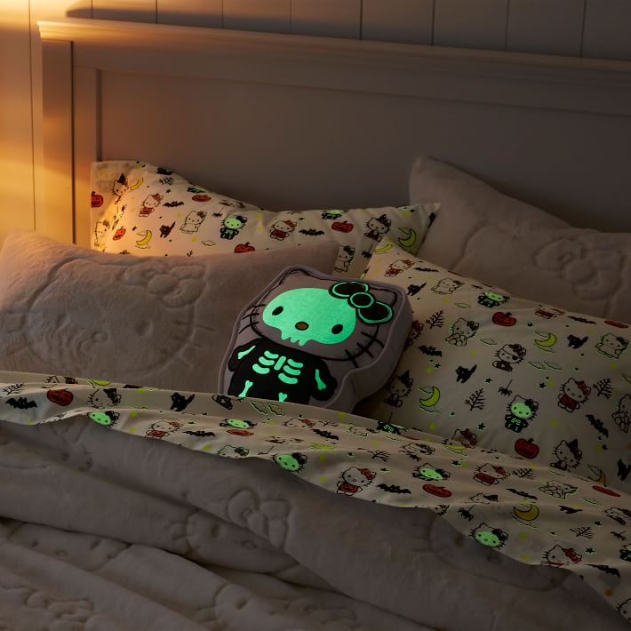 Hello Kitty® GlowintheDark Pillow Pottery Barn Teen