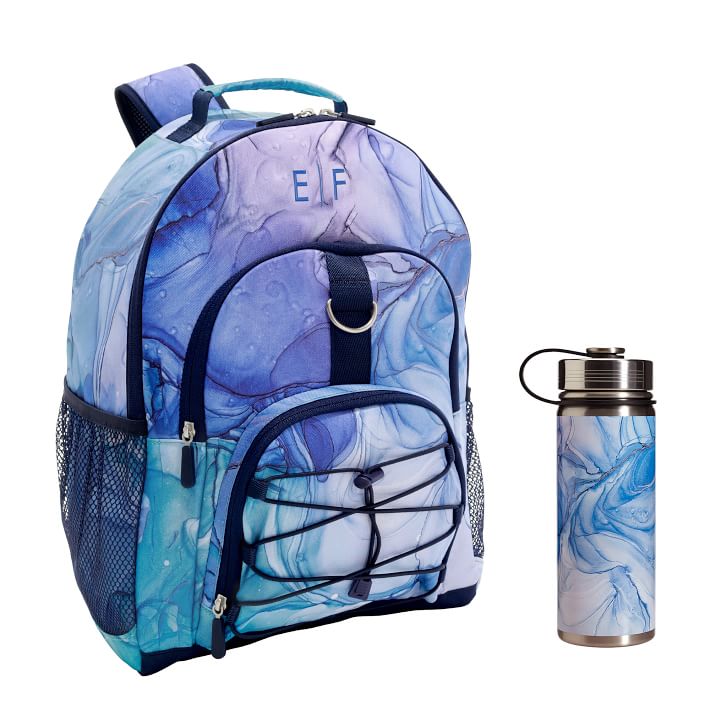 Gear-Up Glacial  Backpack &amp; Water Bottle Bundle, Set of 2