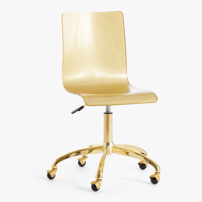 Glitter desk chair new arrivals