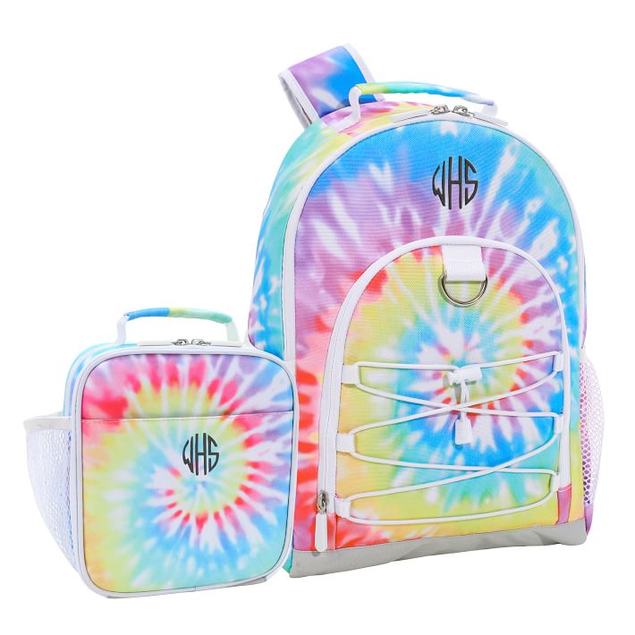 Rainbow Tie-Dye Backpack &amp; Lunch Box Bundle