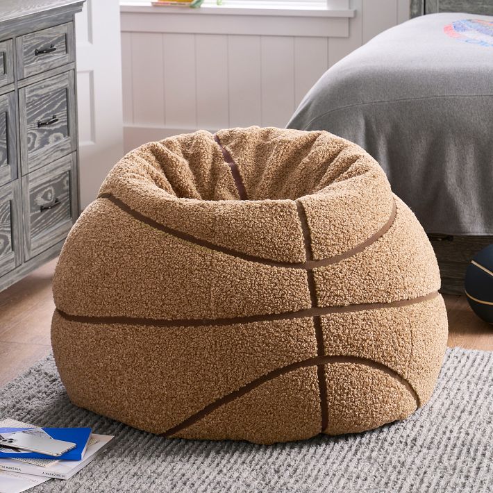 Basketball Bean Bag Chair Slipcover Only