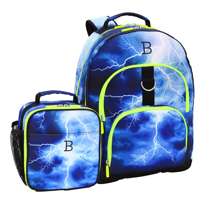 Gear-Up Storm  Backpack &amp; Classic Lunch Box Bundle, Set of 2
